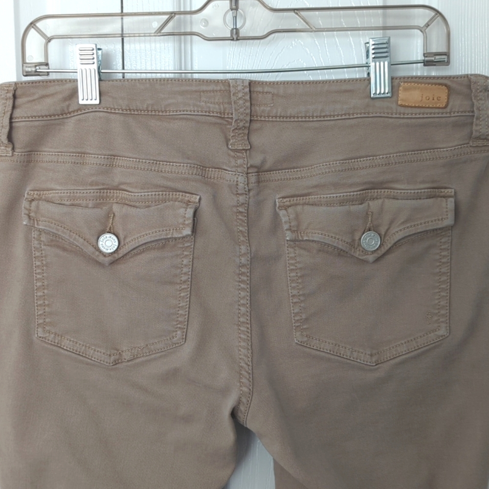 AWESOME! *JOIE* SO-REAL SKINNY TAN JEAN PANTS-31 - Picture 6 of 11